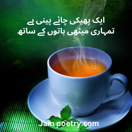 tea or chai poetry in urdu 2 lines